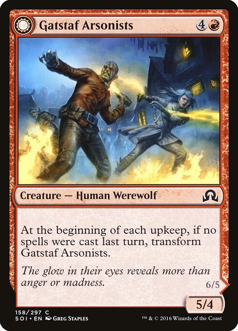 Gatstaf Arsonists // Gatstaf Ravagers - Shadows over Innistrad - 158