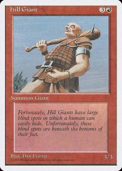 Hill Giant - Fourth Edition - 201