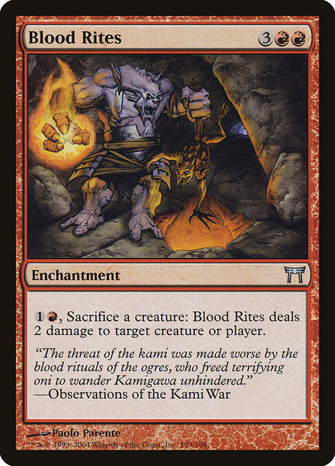 Blood Rites - Champions of Kamigawa - 159