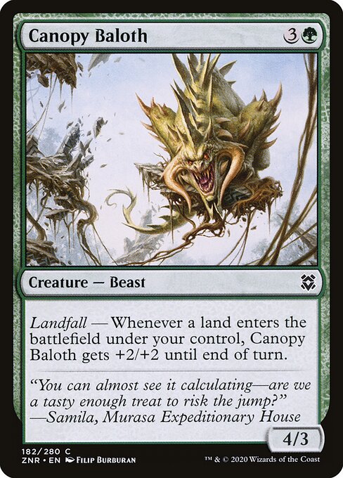 Canopy Baloth - Zendikar Rising - 182