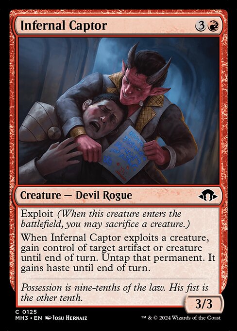 Infernal Captor - Modern Horizons 3 - 125