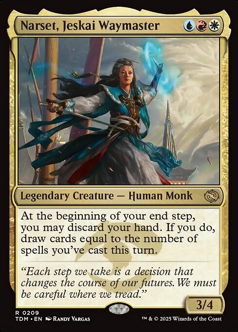 Narset, Jeskai Waymaster - Tarkir: Dragonstorm - 209