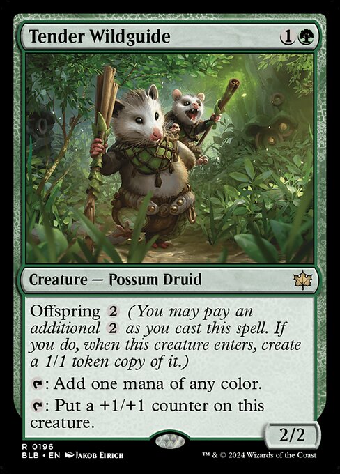 Tender Wildguide - Bloomburrow - 196