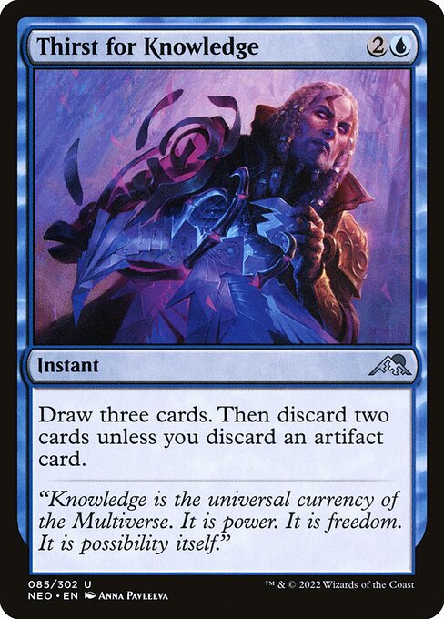 Thirst for Knowledge - Kamigawa: Neon Dynasty - 85