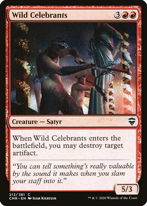 Wild Celebrants - Commander Legends - 212
