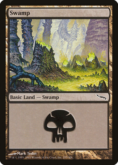 Swamp - Mirrodin - 295