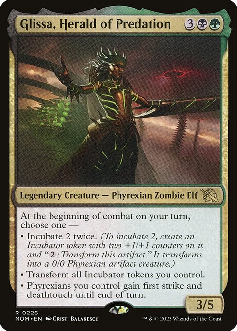 Glissa, Herald of Predation - March of the Machine - 226