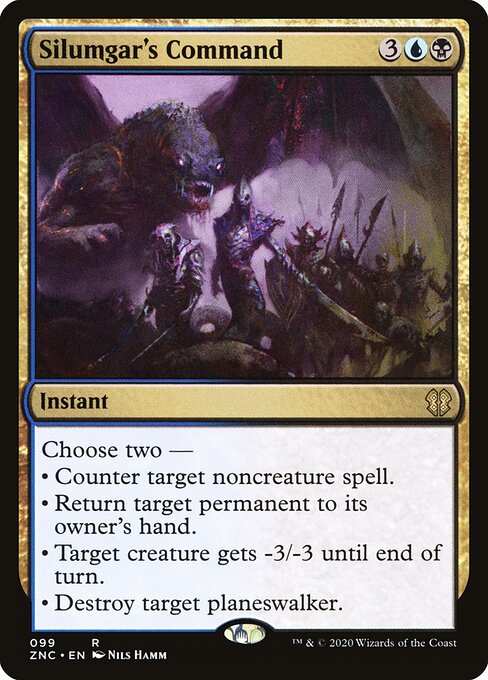 Silumgar's Command - Zendikar Rising Commander - 99