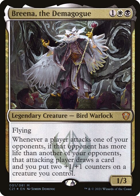 Breena, the Demagogue - Commander 2021 - 1
