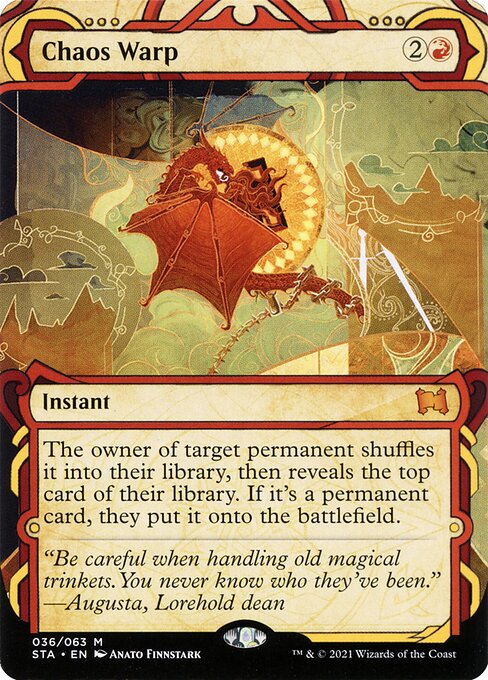 Chaos Warp - Strixhaven Mystical Archive - 36