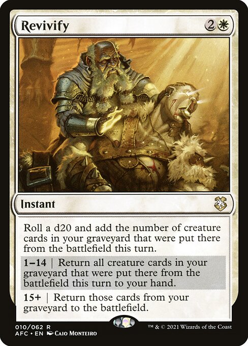 Revivify - Forgotten Realms Commander - 10