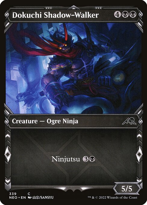 Dokuchi Shadow-Walker - Kamigawa: Neon Dynasty - 339