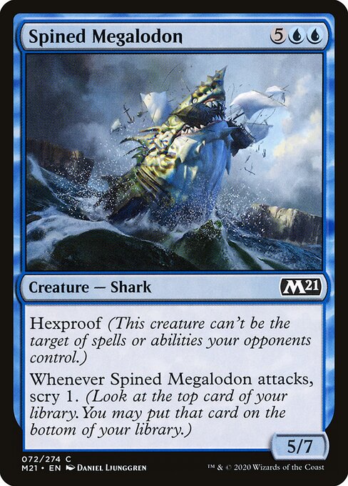 Spined Megalodon - Core Set 2021 - 72