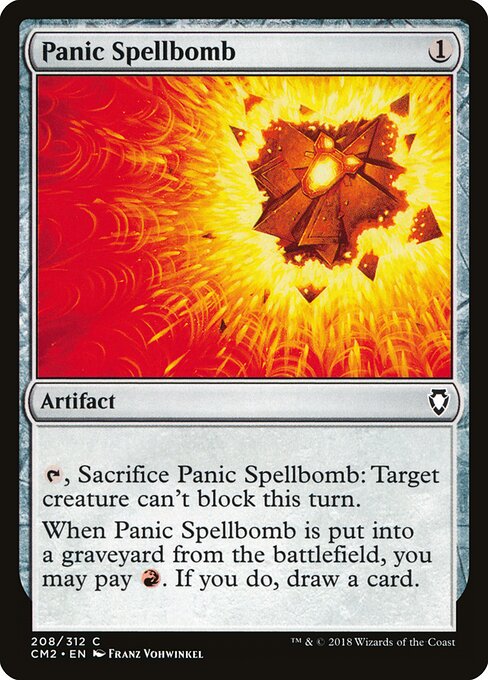 Panic Spellbomb - Commander Anthology Volume II - 208
