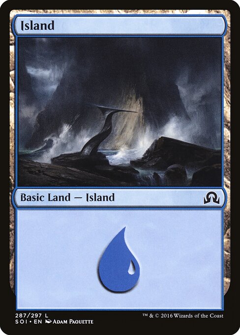 Island - Shadows over Innistrad - 287