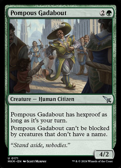Pompous Gadabout - Murders at Karlov Manor - 171