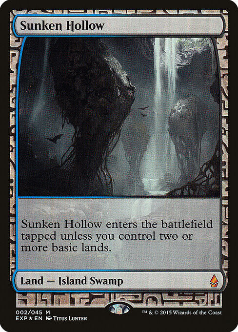 Sunken Hollow - Zendikar Expeditions - 2