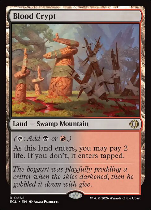 Blood Crypt - Lorwyn Eclipsed - 262