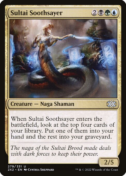 Sultai Soothsayer - Double Masters 2022 - 279
