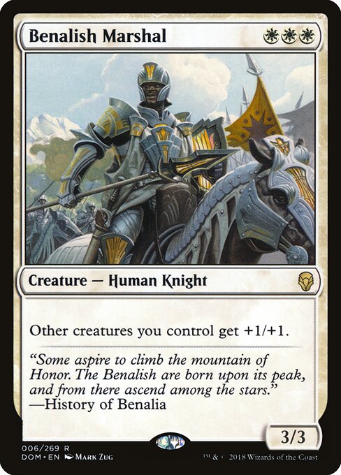 Benalish Marshal - Dominaria - 6