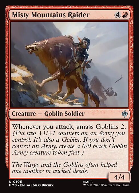 Misty Mountains Raider - The Hobbit - 105