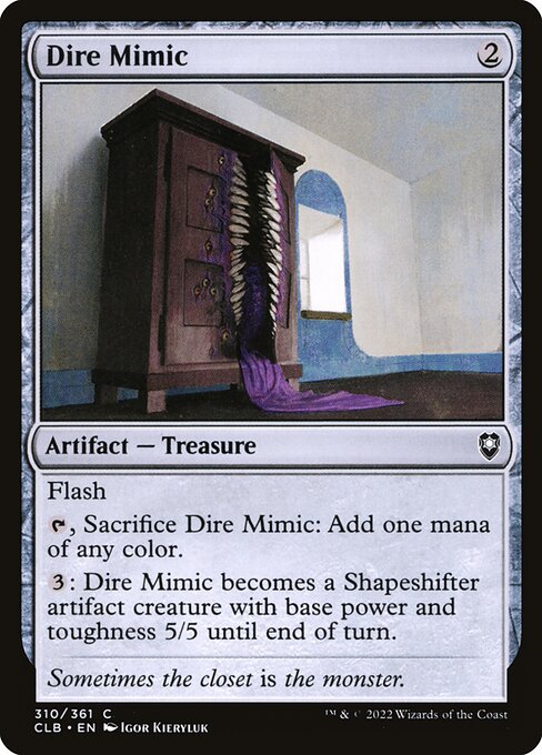 Dire Mimic - Commander Legends: Battle for Baldur's Gate - 310