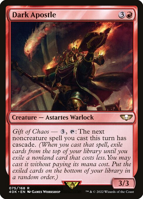 Dark Apostle - Warhammer 40,000 Commander - 75