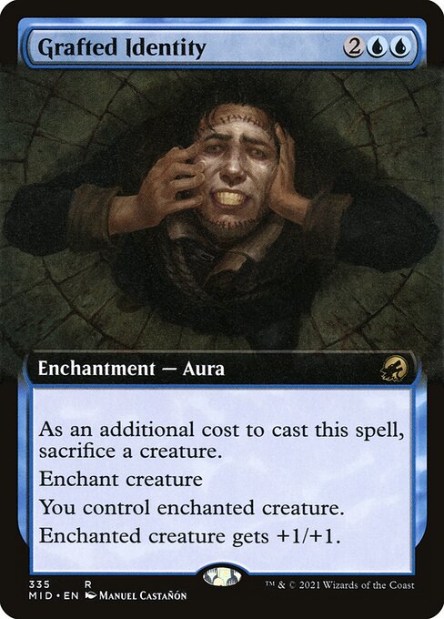 Grafted Identity - Innistrad: Midnight Hunt - 335