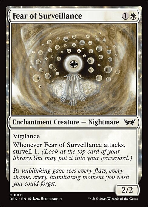 Fear of Surveillance - Duskmourn: House of Horror - 11