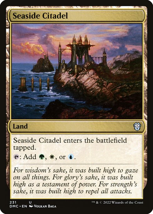Seaside Citadel - Dominaria United Commander - 231
