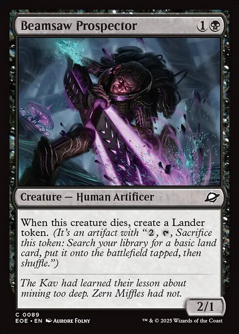 Beamsaw Prospector - Edge of Eternities - 89