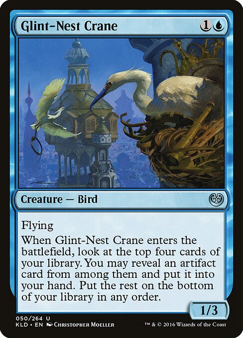 Glint-Nest Crane - Kaladesh - 50