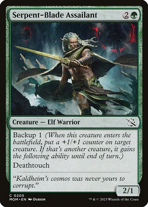 Serpent-Blade Assailant - March of the Machine - 205