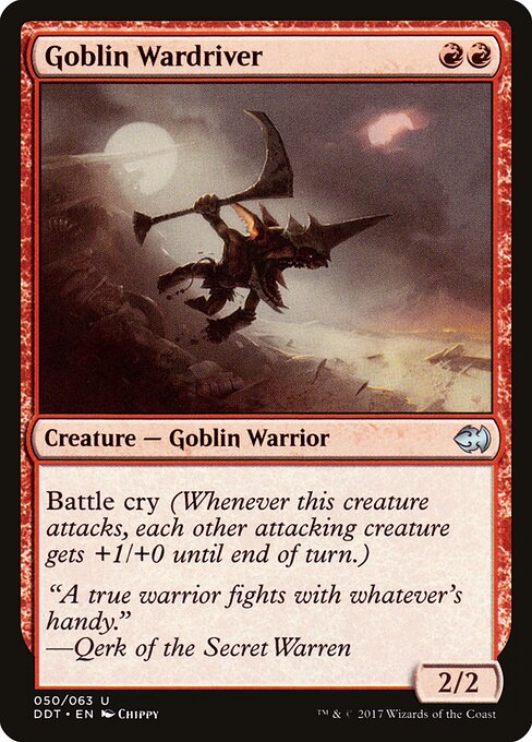 Goblin Wardriver - Duel Decks: Merfolk vs. Goblins - 50