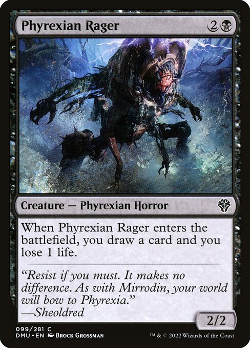 Phyrexian Rager - Dominaria United - 99