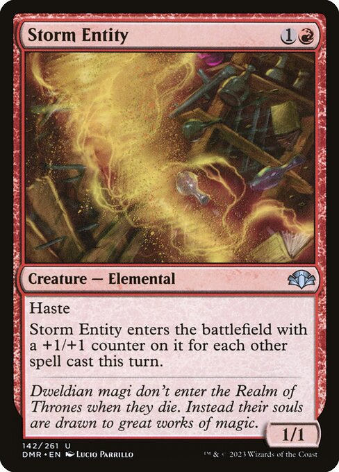 Storm Entity - Dominaria Remastered - 142