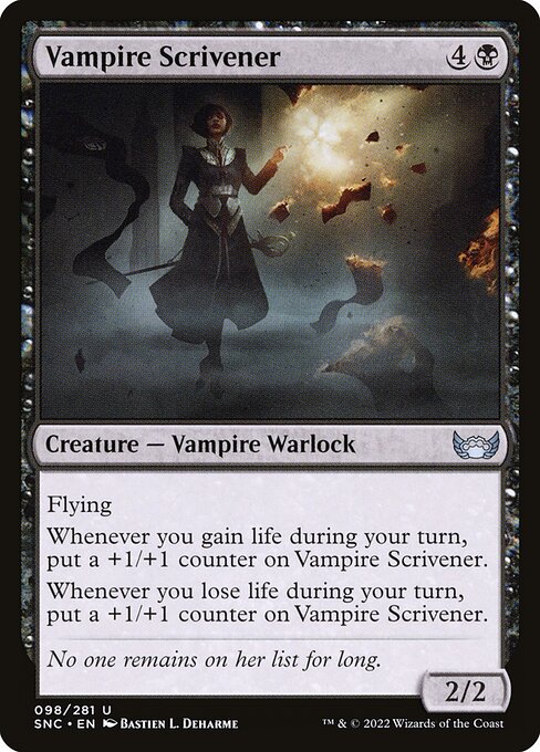 Vampire Scrivener - Streets of New Capenna - 98
