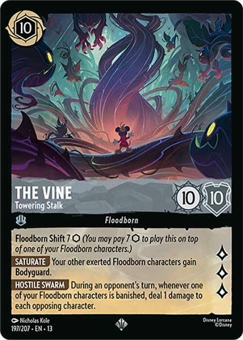 Image for The Vine - Towering Stalk (197/204) (13) - Disney Lorcana
