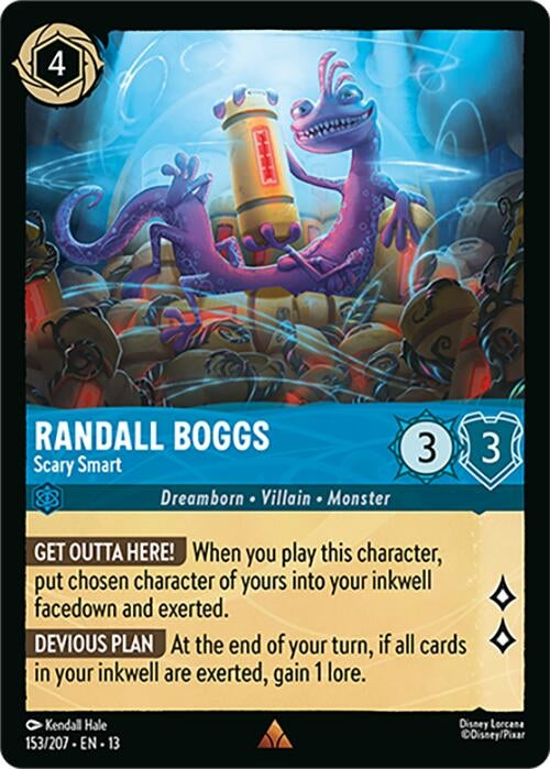 Image for Randall Boggs - Scary Smart (153/204) (13) - Disney Lorcana