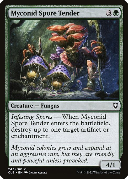 Myconid Spore Tender - Commander Legends: Battle for Baldur's Gate - 243