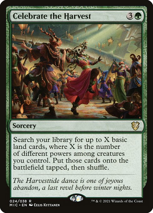 Celebrate the Harvest - Midnight Hunt Commander - 24