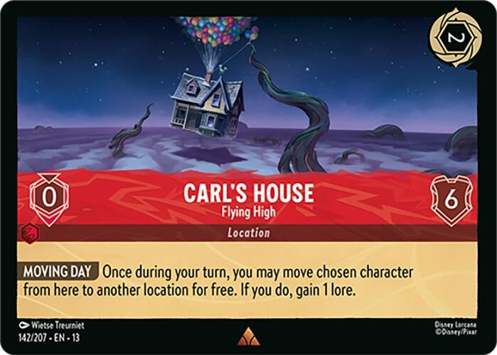 Image for Carl's House - Flying High (142/204) (13) - Disney Lorcana