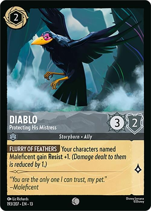 Image for Diablo - Protecting His Mistress (193/204) (13) - Disney Lorcana