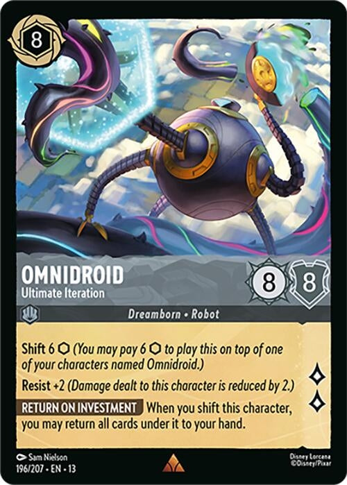 Image for Omnidroid - Ultimate Iteration (196/204) (13) - Disney Lorcana