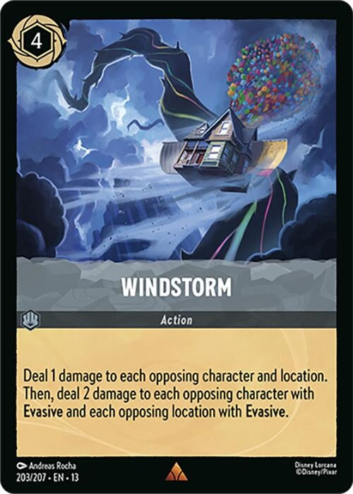 Image for Windstorm (203/204) (13) - Disney Lorcana