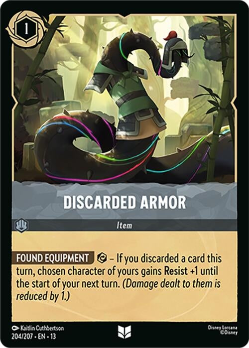 Image for Discarded Armor (204/204) (13) - Disney Lorcana