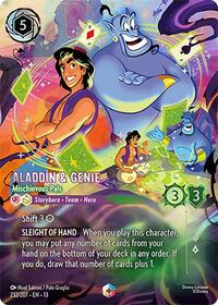 Aladdin & Genie - Mischievous Pals (Enchanted) - Attack of the Vine! - 232/207