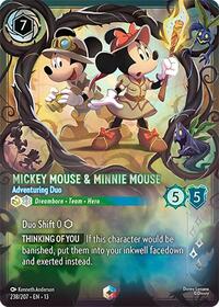 Mickey Mouse & Minnie Mouse - Adventuring Duo (Enchanted) - Attack of the Vine! - 238/207