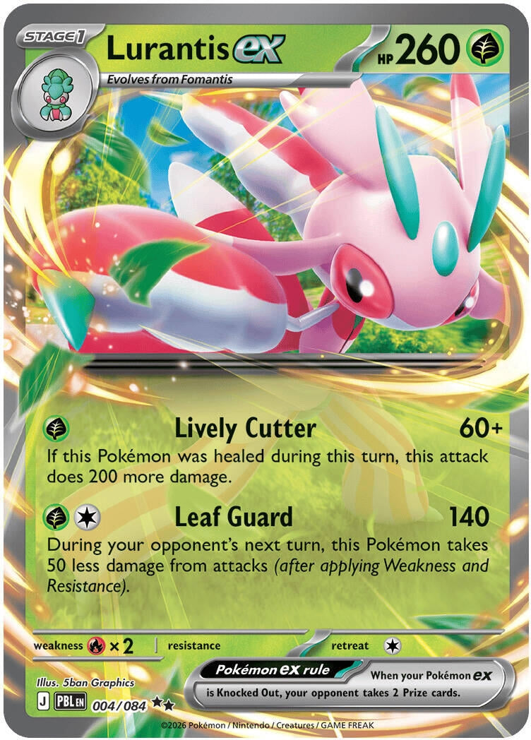 Image for Lurantis ex (004/084) (ME05) - Pokemon
