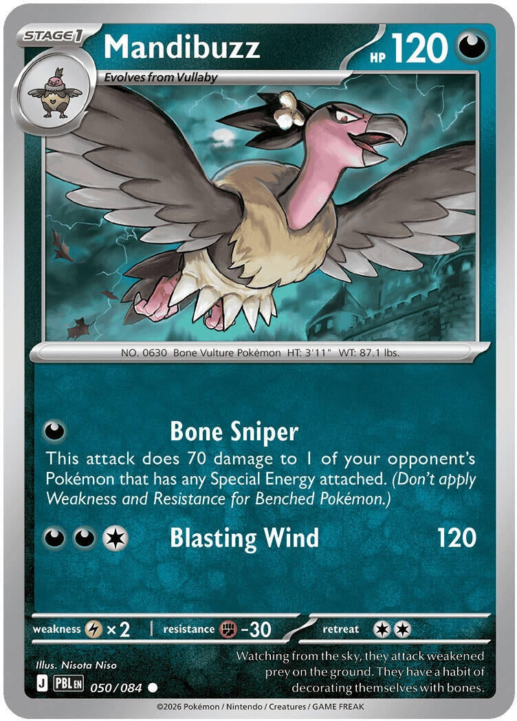Image for Mandibuzz (050/084) (ME05) - Pokemon